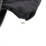 Prada 1995 Black Spazzolato Tote Bag