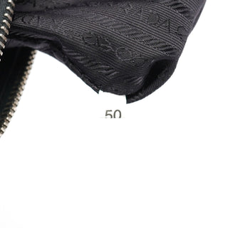 Prada 1995 Black Spazzolato Tote Bag