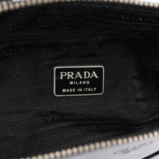 Prada 1995 Black Spazzolato Tote Bag