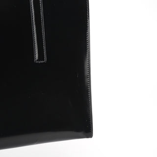 Prada 1995 Black Spazzolato Tote Bag