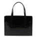 Prada 1995 Black Spazzolato Tote Bag