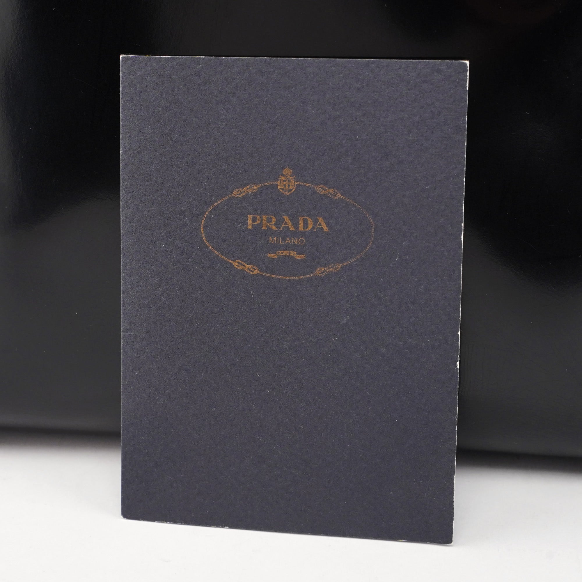 Prada 1995 Black Spazzolato Tote Bag