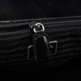 Prada 1995 Black Spazzolato Tote Bag