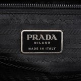 Prada 1995 Black Spazzolato Tote Bag