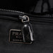 Prada 1995 Black Spazzolato Tote Bag