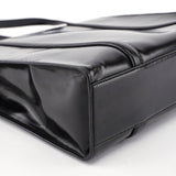 Prada 1995 Black Spazzolato Tote Bag