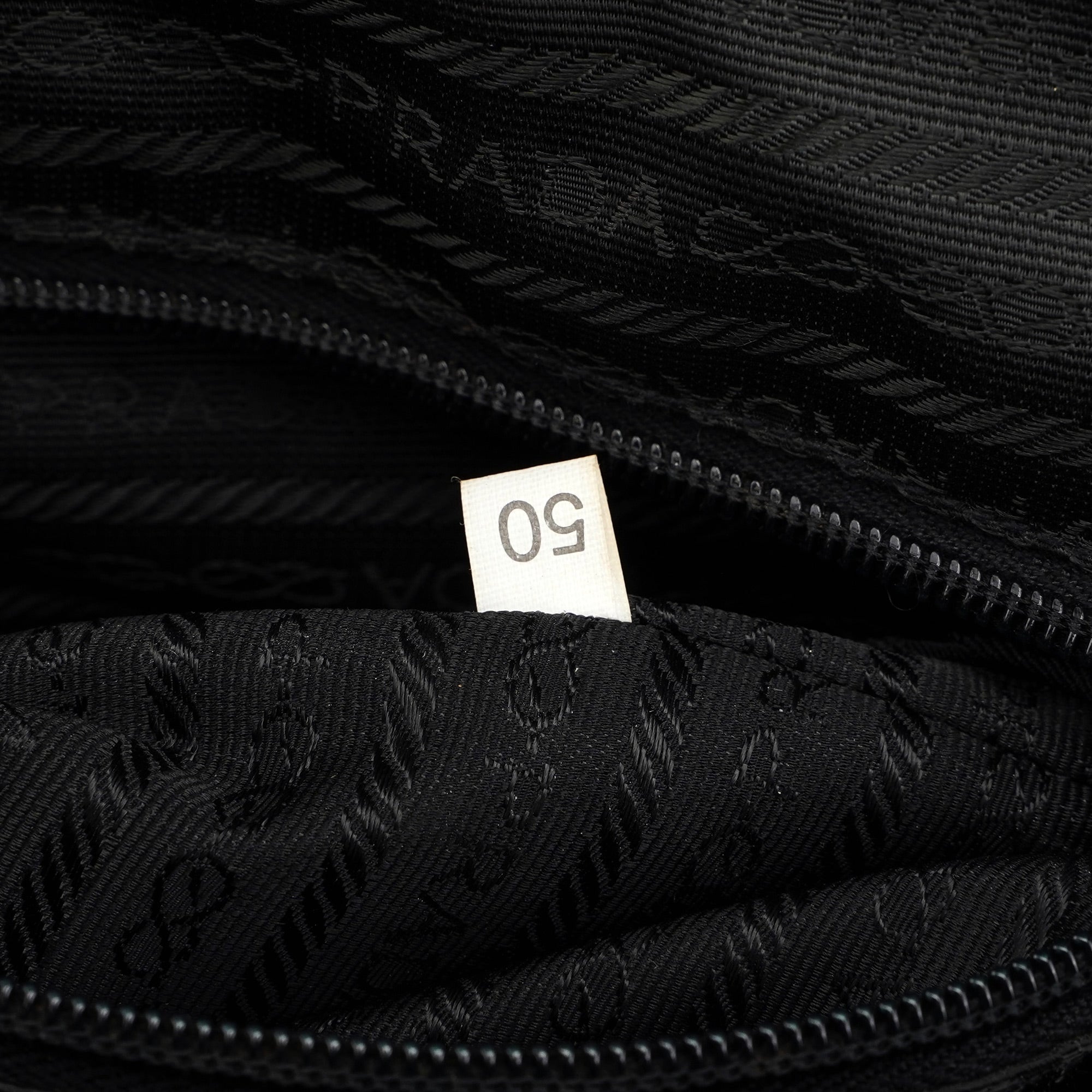 Prada 1995 Black Spazzolato Tote Bag