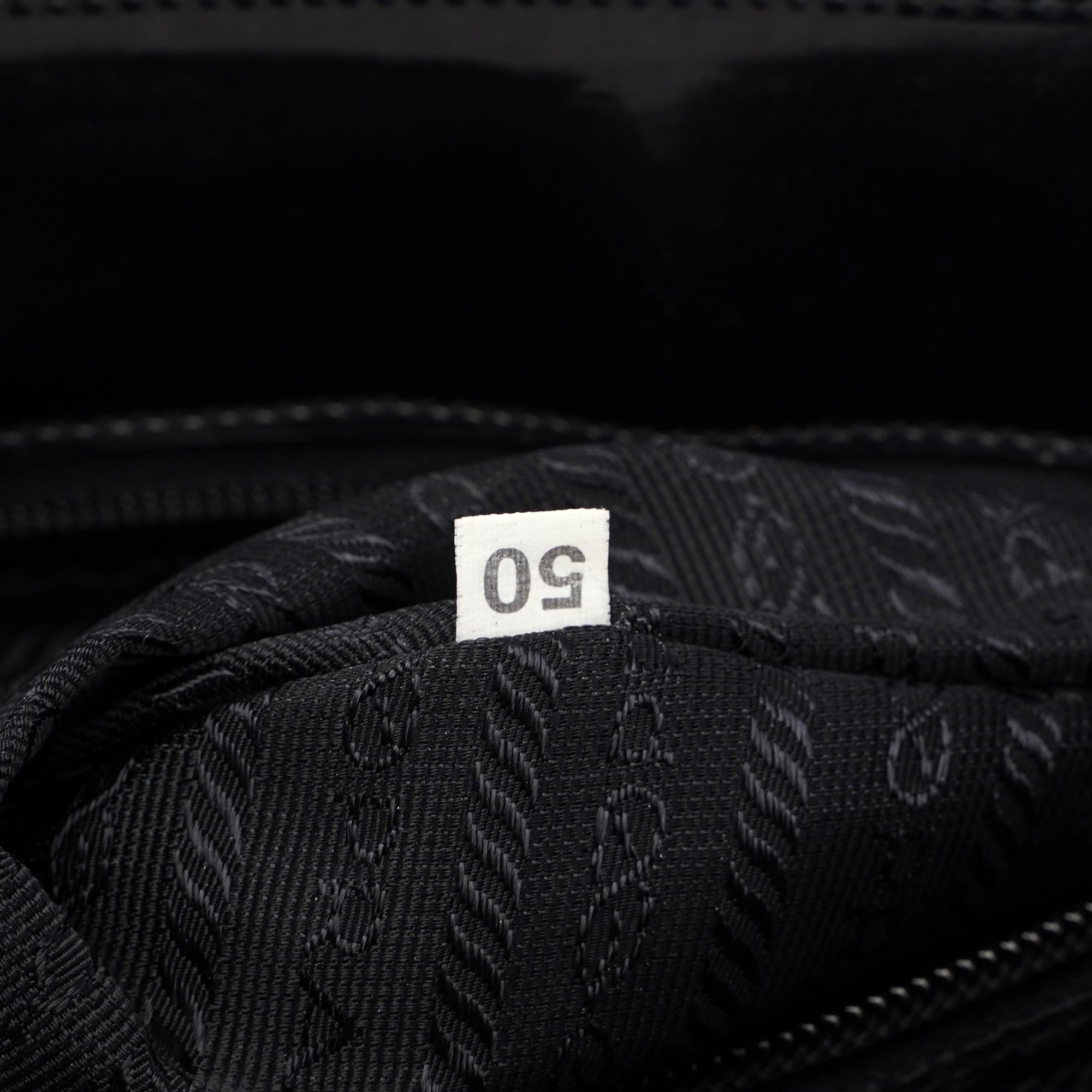 Prada 1995 Black Spazzolato Tote Bag