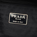 Prada 1995 Black Spazzolato Tote Bag