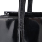 Prada 1995 Black Spazzolato Tote Bag