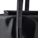 Prada 1995 Black Spazzolato Tote Bag