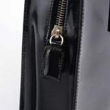 Prada 1995 Black Spazzolato Tote Bag