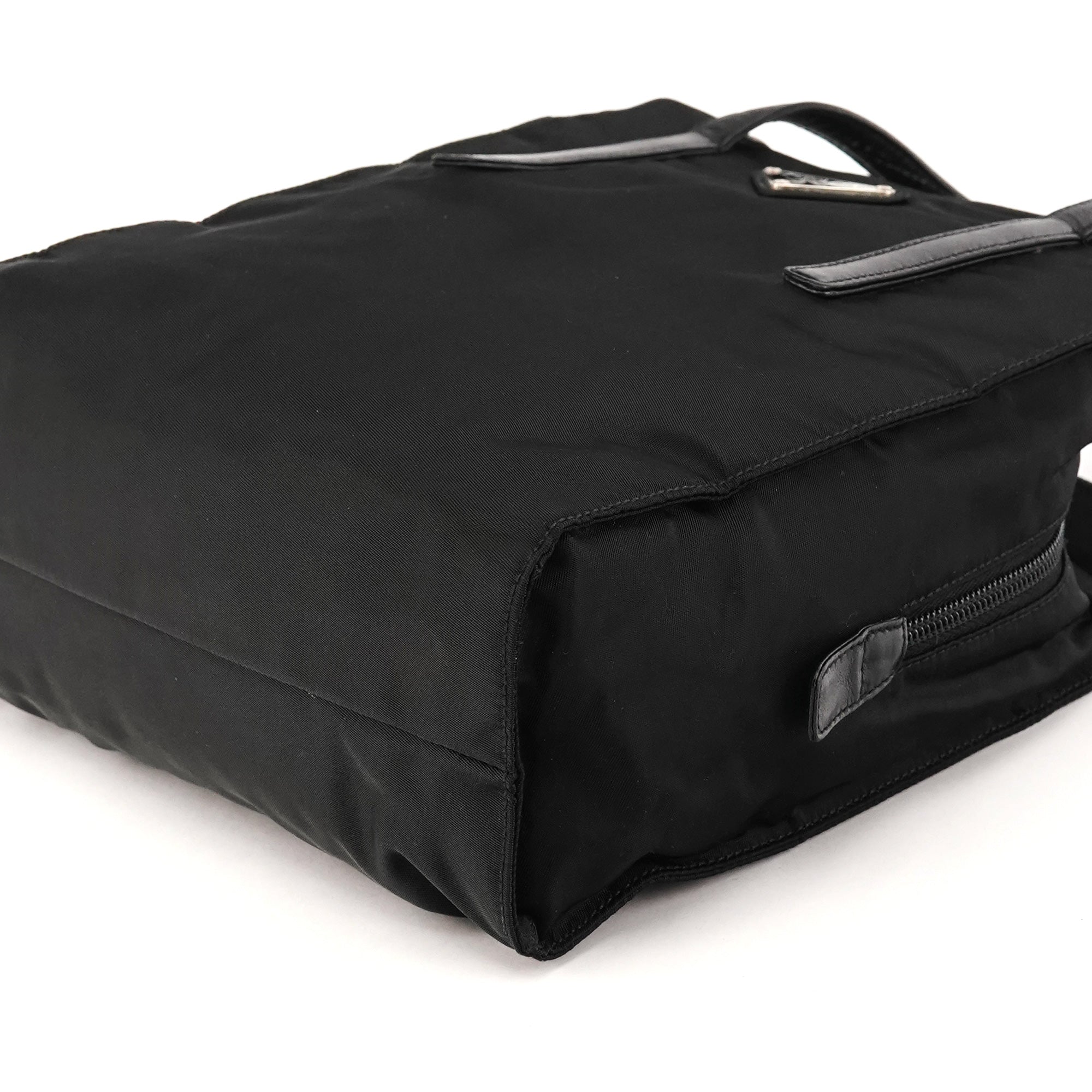 Prada 1995 Tessuto Nappa tote i sort nylon