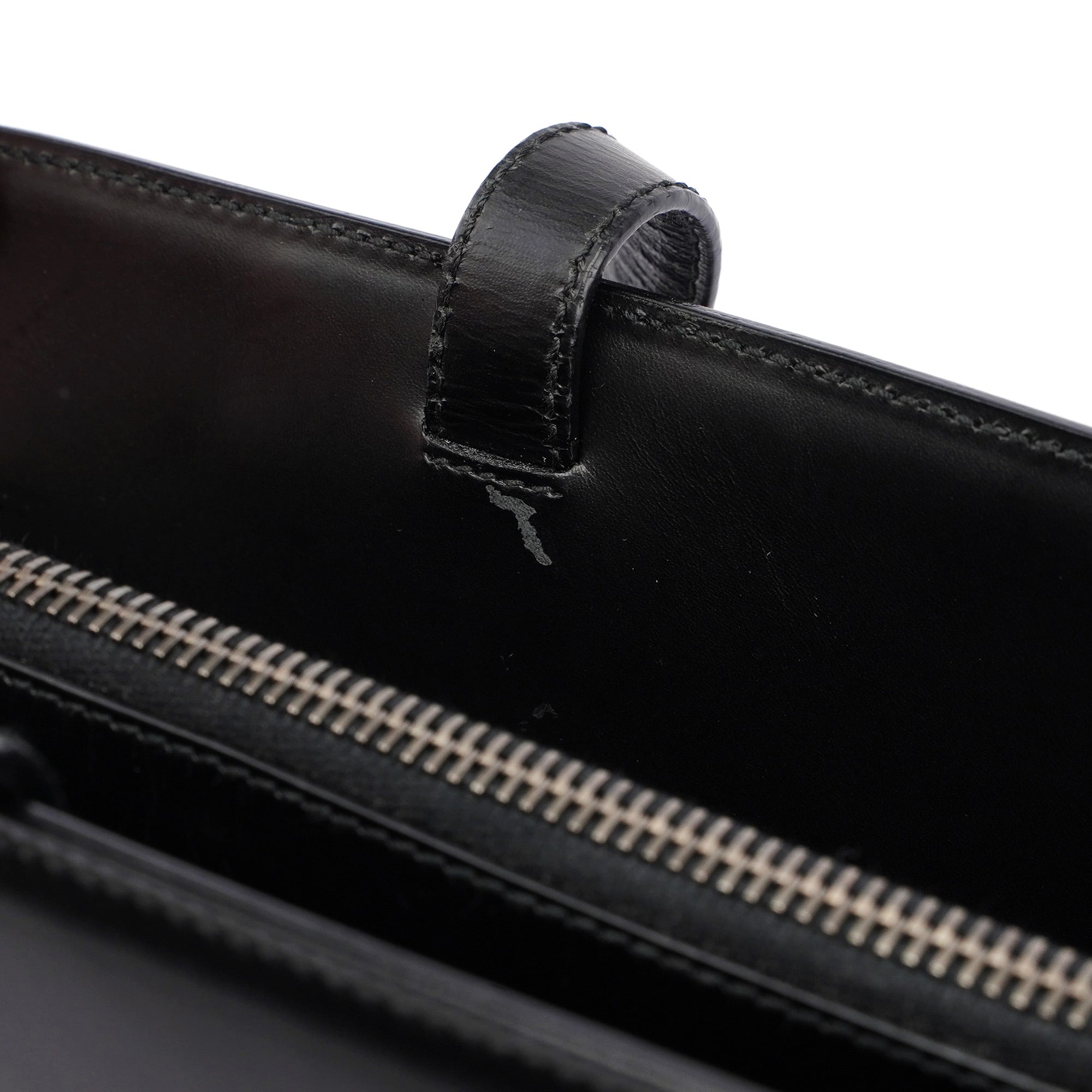 Prada 1995 Black Vitello Calfskin Tote Bag
