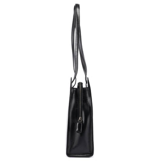 Prada 1995 Black Vitello Calfskin Tote Bag