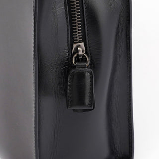 Prada 1995 Black Vitello Calfskin Tote Bag