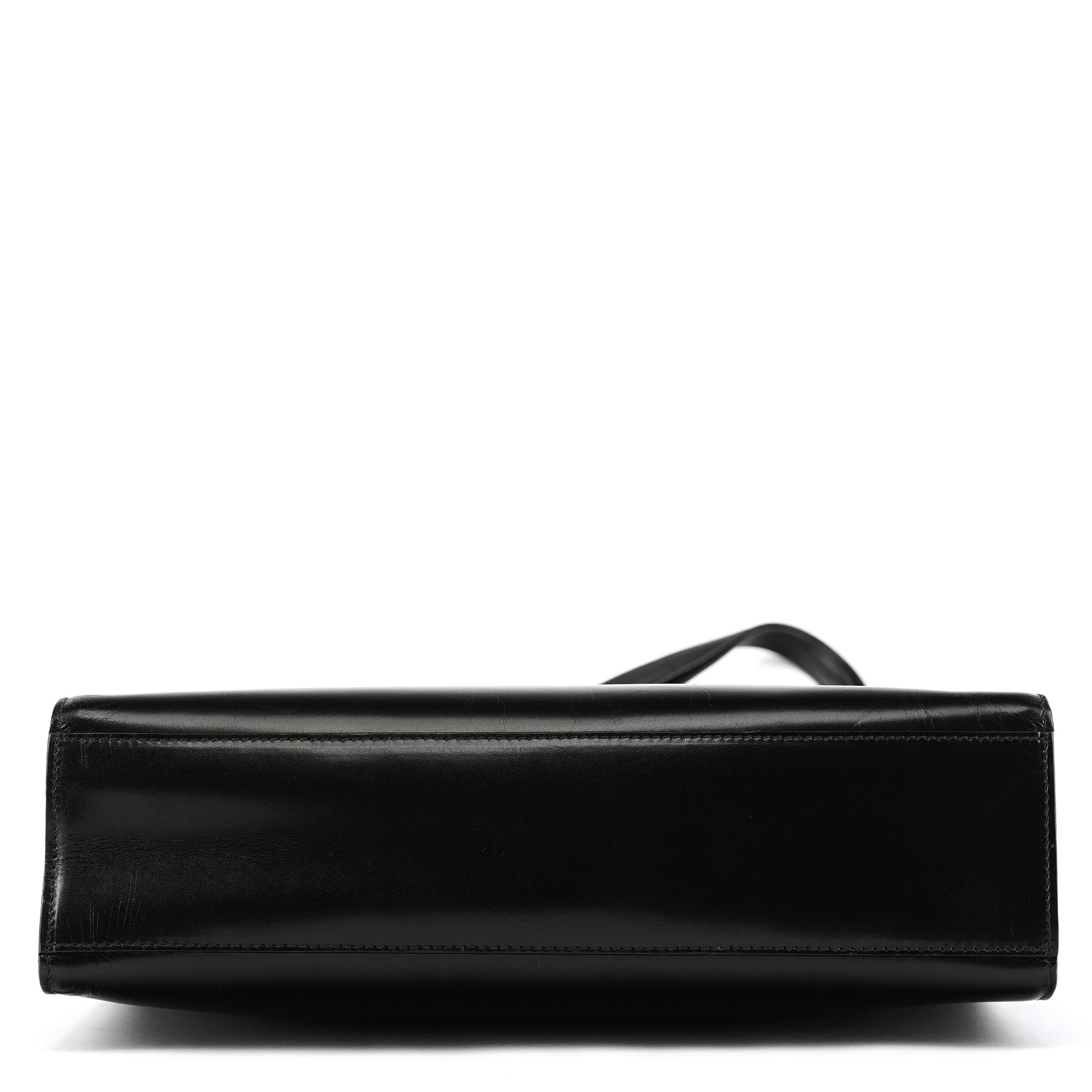 Prada 1995 Black Vitello Sport Tote Bag