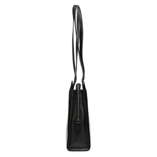 Prada 1995 Black Vitello Sport Tote Bag