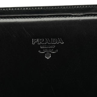 Prada 1995 Black Vitello Sport Tote Bag