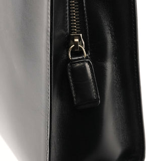 Prada 1995 Black Vitello Sport Tote Bag