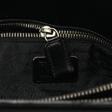 Prada 1995 Black Vitello Sport Tote Bag
