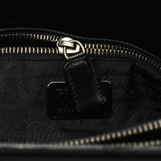 Prada 1995 Black Vitello Sport Tote Bag