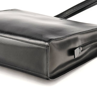 Prada 1995 Black Vitello Sport Tote Bag