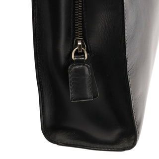 Prada 1995 Black Vitello Sport Tote Bag