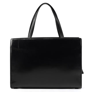 Prada 1995 Black Vitello Sport Tote Bag