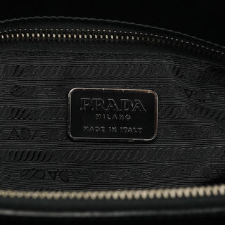 Prada 1995 Black Vitello Sport Tote Bag
