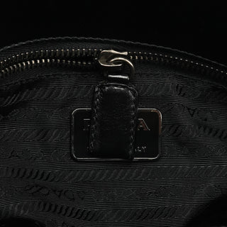 Prada 1995 Black Vitello Sport Tote Bag