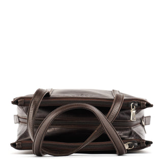 Prada 1995 Brown Nappa Sport Leather Tote Bag