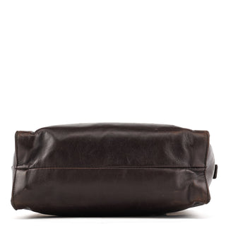 Prada 1995 Brown Nappa Sport Leather Tote Bag