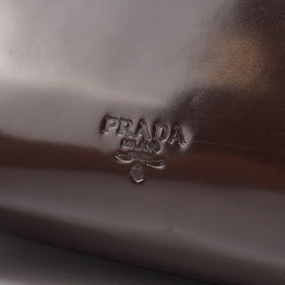 Prada 1995 Brown Spazzolato Handbag