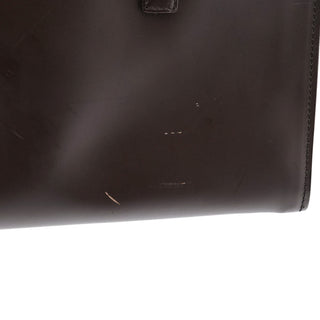 Prada 1995 Brown Spazzolato Sport Clutch Tote Bag