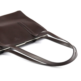 Prada 1995 Brown Spazzolato Sport Clutch Tote Bag