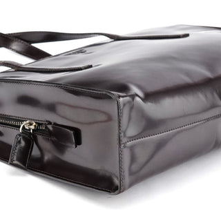 Prada 1995 Brown Spazzolato Sport Tote Bag