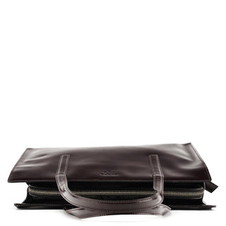 Prada 1995 Brown Spazzolato Sport Tote Bag