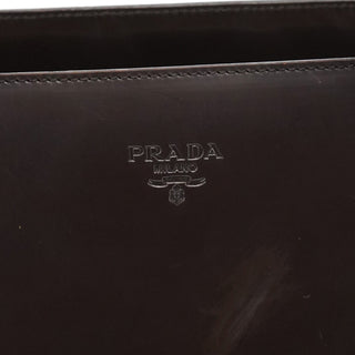 Prada 1995 Brown Spazzolato Sport Tote Bag
