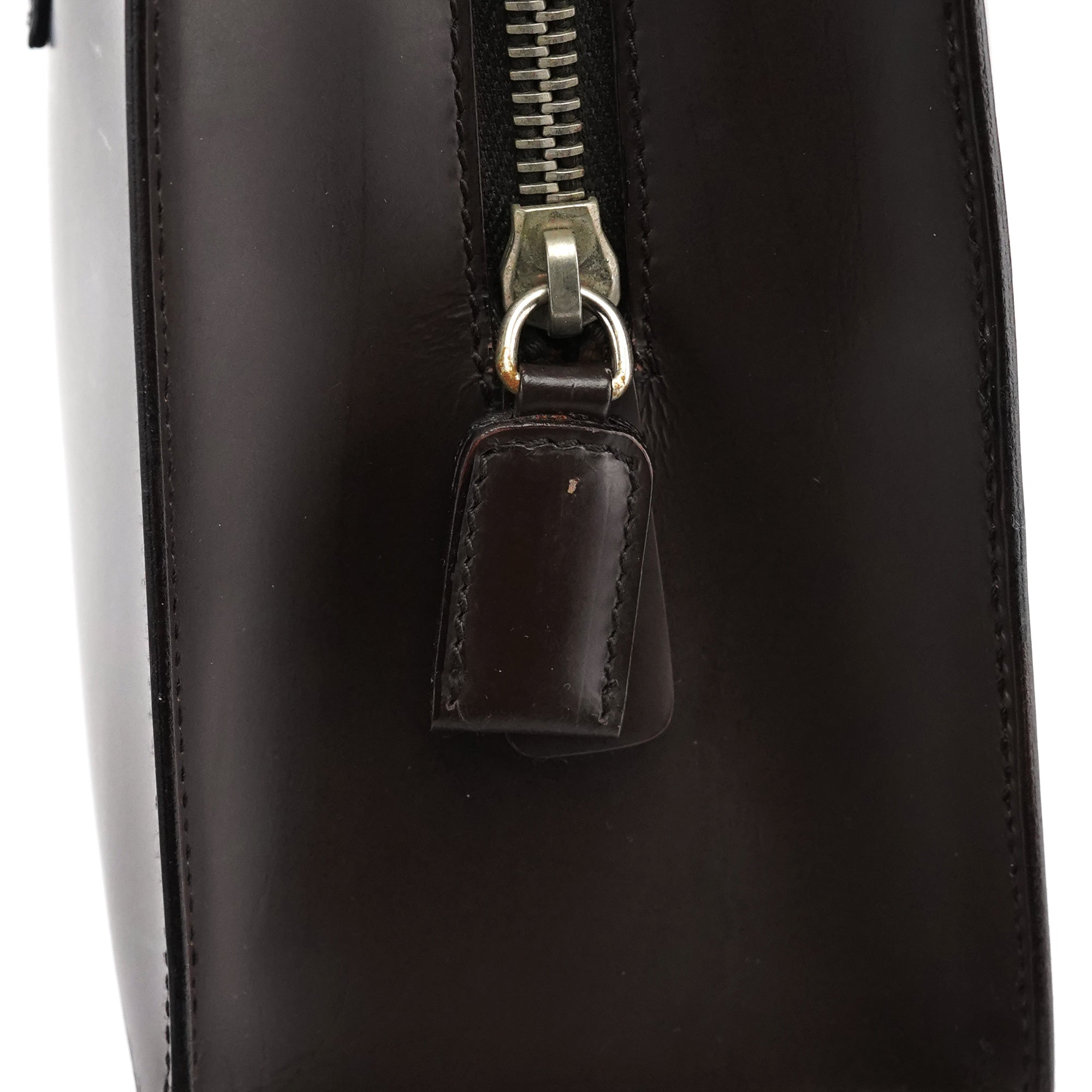 Prada 1995 Brown Spazzolato Sport Tote Bag