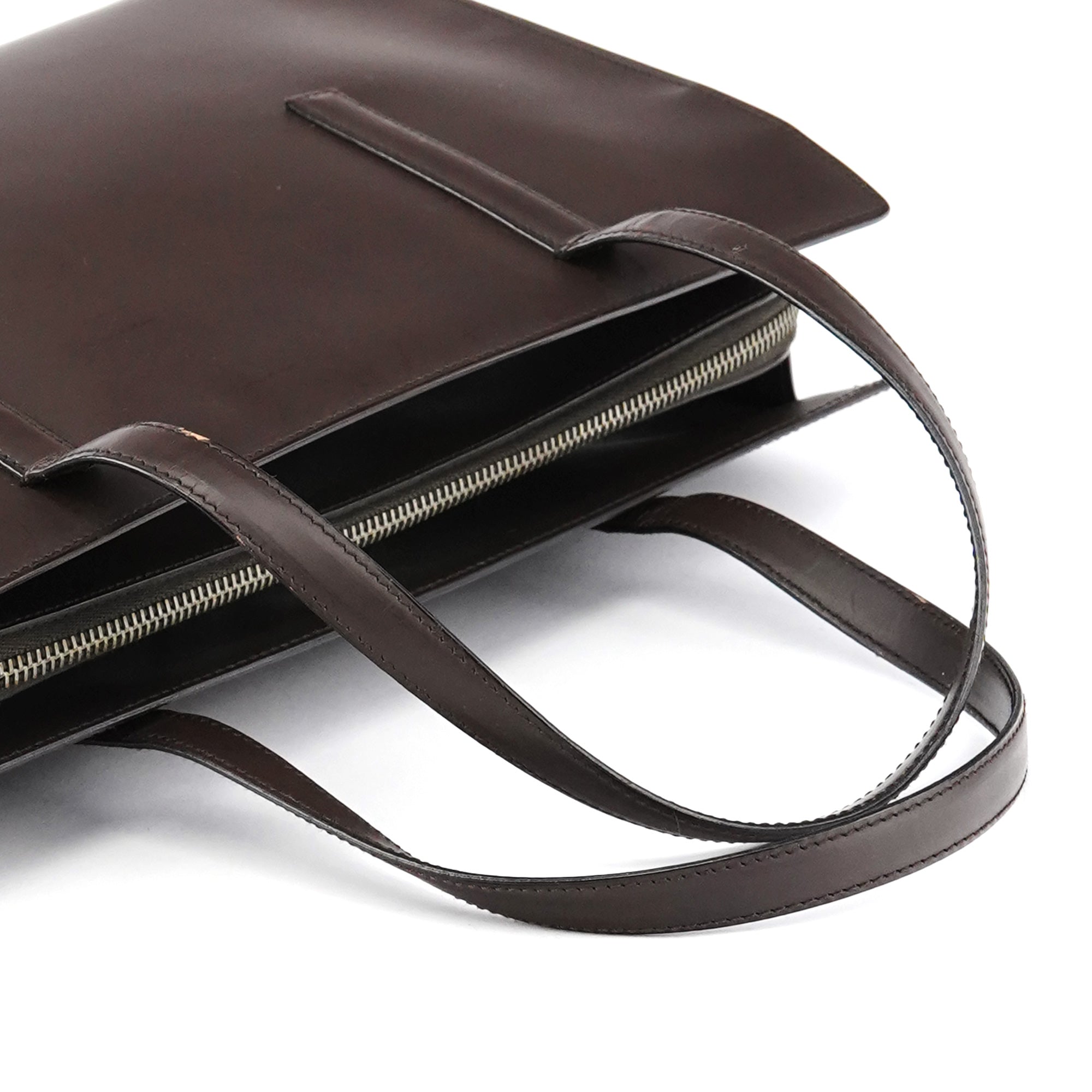 Prada 1995 Brown Spazzolato Sport Tote Bag