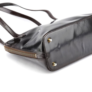 Prada 1995 Brown Spazzolato Sport Tote Bag
