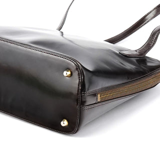 Prada 1995 Brown Spazzolato Sport Tote Bag