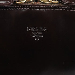 Prada 1995 Brown Spazzolato Sport Tote Bag