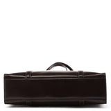 Prada 1995 Spazzolato Sport tote i brunt laklæder