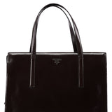 Prada 1995 Brown Spazzolato Tote Bag