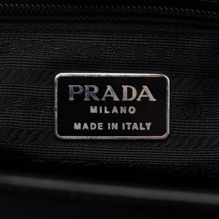 Prada 1995 Brown Spazzolato Tote Bag