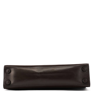Prada 1995 Brown Vitello Sport Tote Bag