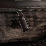 Prada 1995 Brown Vitello Sport Tote Bag