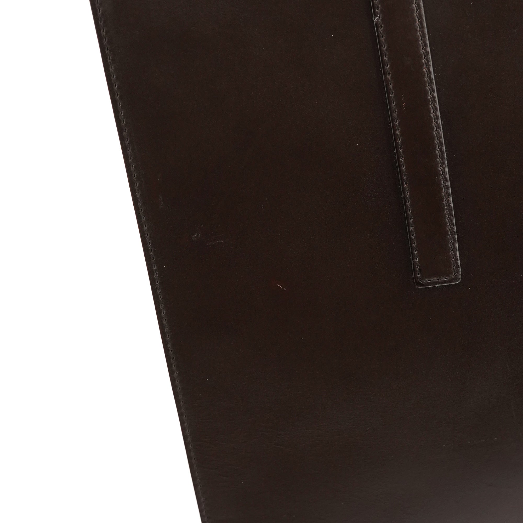 Prada 1995 Brown Vitello Sport Tote Bag